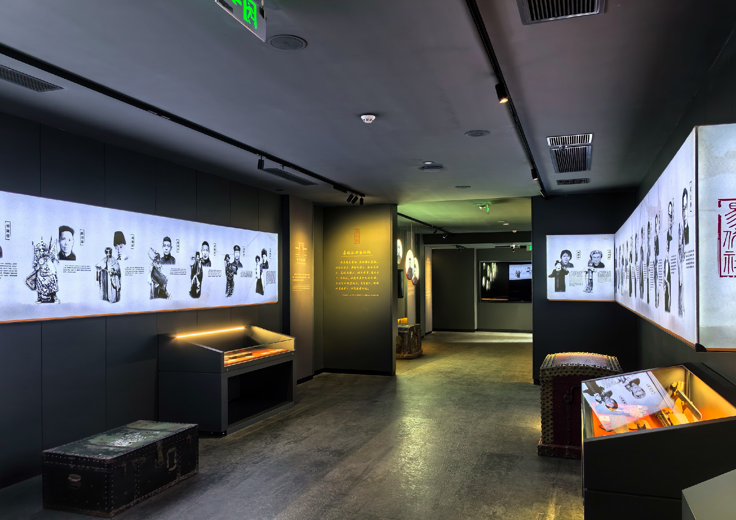 易俗社百年博物馆前楼二层东侧照片